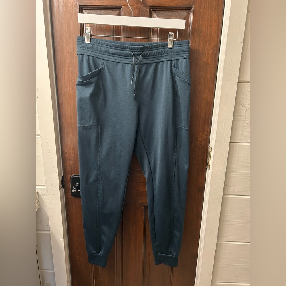 32 degrees heat dark teal joggers - small
